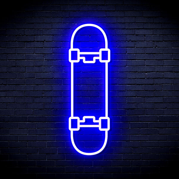 ADVPRO Skateboard Ultra-Bright LED Neon Sign fnu0272 - Blue