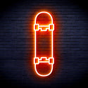 ADVPRO Skateboard Ultra-Bright LED Neon Sign fnu0272 - Orange