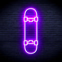 ADVPRO Skateboard Ultra-Bright LED Neon Sign fnu0272 - Purple