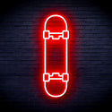 ADVPRO Skateboard Ultra-Bright LED Neon Sign fnu0272 - Red
