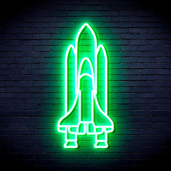 ADVPRO Spaceship Ultra-Bright LED Neon Sign fnu0273 - Golden Yellow