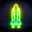 ADVPRO Spaceship Ultra-Bright LED Neon Sign fnu0273 - Green & Yellow