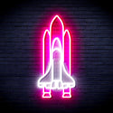 ADVPRO Spaceship Ultra-Bright LED Neon Sign fnu0273 - White & Pink