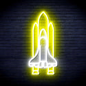 ADVPRO Spaceship Ultra-Bright LED Neon Sign fnu0273 - White & Yellow