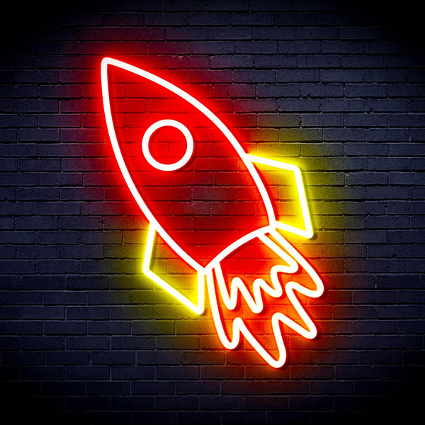 ADVPRO Rocket Ultra-Bright LED Neon Sign fnu0274 - Multi-Color 1