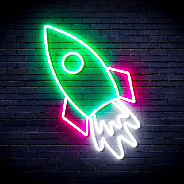 ADVPRO Rocket Ultra-Bright LED Neon Sign fnu0274 - Multi-Color 9
