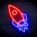 ADVPRO Rocket Ultra-Bright LED Neon Sign fnu0274 - Red & Blue