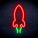 ADVPRO Rocket Ultra-Bright LED Neon Sign fnu0275 - Green & Red