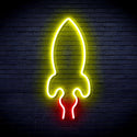 ADVPRO Rocket Ultra-Bright LED Neon Sign fnu0275 - Red & Yellow