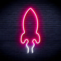 ADVPRO Rocket Ultra-Bright LED Neon Sign fnu0275 - White & Pink