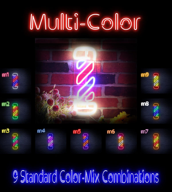 ADVPRO Barber Pole Ultra-Bright LED Neon Sign fnu0276 - Multi-Color