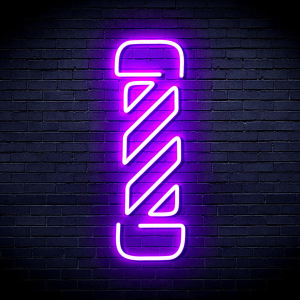 ADVPRO Barber Pole Ultra-Bright LED Neon Sign fnu0276 - Purple