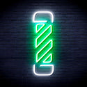 ADVPRO Barber Pole Ultra-Bright LED Neon Sign fnu0276 - White & Green