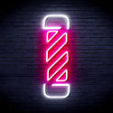 ADVPRO Barber Pole Ultra-Bright LED Neon Sign fnu0276 - White & Pink