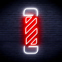 ADVPRO Barber Pole Ultra-Bright LED Neon Sign fnu0276 - White & Red