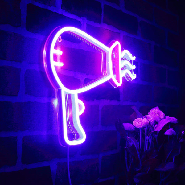 ADVPRO Hair Dryer Ultra-Bright LED Neon Sign fnu0280