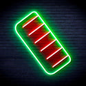 ADVPRO Comb Ultra-Bright LED Neon Sign fnu0281 - Green & Red
