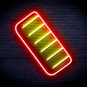 ADVPRO Comb Ultra-Bright LED Neon Sign fnu0281 - Red & Yellow