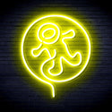 ADVPRO Astronaut Ultra-Bright LED Neon Sign fnu0283 - Yellow