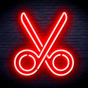 ADVPRO Scissors Ultra-Bright LED Neon Sign fnu0285 - Red