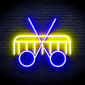 ADVPRO Scissors and Comb Ultra-Bright LED Neon Sign fnu0288 - Blue & Yellow