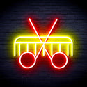 ADVPRO Scissors and Comb Ultra-Bright LED Neon Sign fnu0288 - Red & Yellow
