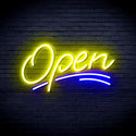 ADVPRO Open Sign Ultra-Bright LED Neon Sign fnu0291 - Blue & Yellow