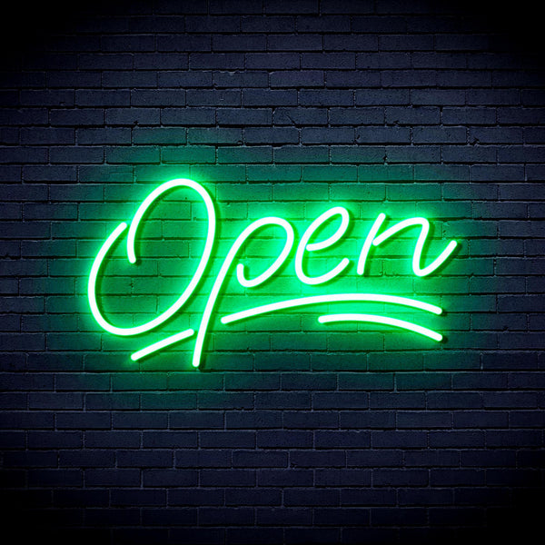 ADVPRO Open Sign Ultra-Bright LED Neon Sign fnu0291 - Golden Yellow