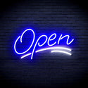 ADVPRO Open Sign Ultra-Bright LED Neon Sign fnu0291 - White & Blue