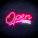 ADVPRO Open Sign Ultra-Bright LED Neon Sign fnu0291 - White & Pink