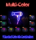 ADVPRO Hair Dryer Ultra-Bright LED Neon Sign fnu0293 - Multi-Color