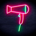 ADVPRO Hair Dryer Ultra-Bright LED Neon Sign fnu0293 - Green & Pink