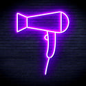 ADVPRO Hair Dryer Ultra-Bright LED Neon Sign fnu0293 - Purple