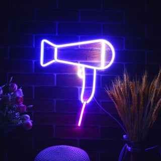 ADVPRO Hair Dryer Ultra-Bright LED Neon Sign fnu0293