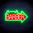 ADVPRO Barber Sign with Arrow Ultra-Bright LED Neon Sign fnu0294 - Green & Red