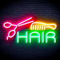 ADVPRO Hair Barber Sign Ultra-Bright LED Neon Sign fnu0295 - Multi-Color 3
