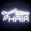 ADVPRO Hair Barber Sign Ultra-Bright LED Neon Sign fnu0295 - White