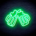 ADVPRO Beer Mugs Ultra-Bright LED Neon Sign fnu0298 - Golden Yellow