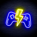 ADVPRO Gamepad Ultra-Bright LED Neon Sign fnu0299 - Blue & Yellow