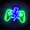 ADVPRO Gamepad Ultra-Bright LED Neon Sign fnu0299 - Green & Blue