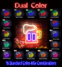 ADVPRO Beer Mug Ultra-Bright LED Neon Sign fnu0301 - Dual-Color