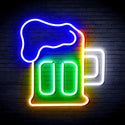 ADVPRO Beer Mug Ultra-Bright LED Neon Sign fnu0301 - Multi-Color 7