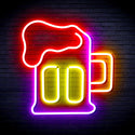 ADVPRO Beer Mug Ultra-Bright LED Neon Sign fnu0301 - Multi-Color 9