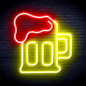 ADVPRO Beer Mug Ultra-Bright LED Neon Sign fnu0301 - Red & Yellow