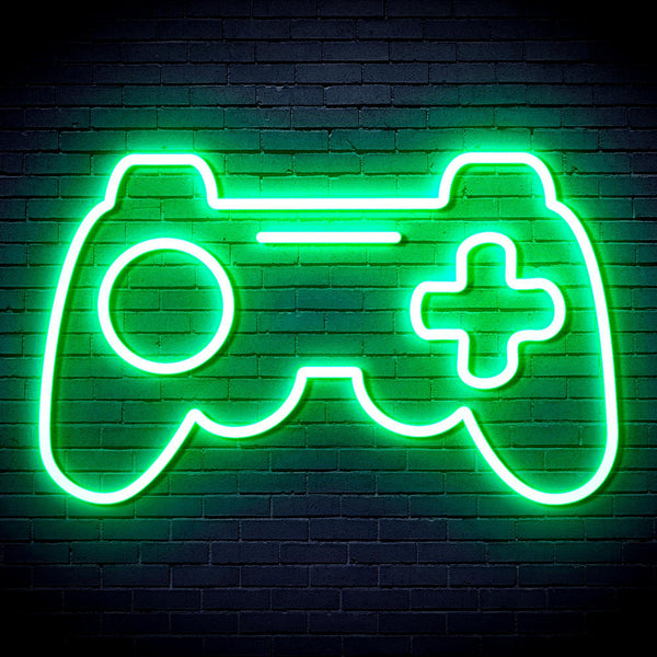 ADVPRO Game Pad Ultra-Bright LED Neon Sign fnu0308 - Golden Yellow
