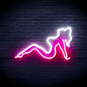 ADVPRO Sexy Lady Ultra-Bright LED Neon Sign fnu0309 - White & Pink