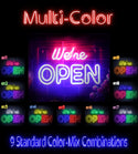 ADVPRO We 're OPEN Ultra-Bright LED Neon Sign fnu0313 - Multi-Color