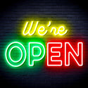 ADVPRO We 're OPEN Ultra-Bright LED Neon Sign fnu0313 - Multi-Color 4