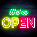 ADVPRO We 're OPEN Ultra-Bright LED Neon Sign fnu0313 - Multi-Color 6