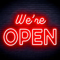 ADVPRO We 're OPEN Ultra-Bright LED Neon Sign fnu0313 - Red